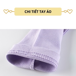 Áo thun dài tay bé gái
