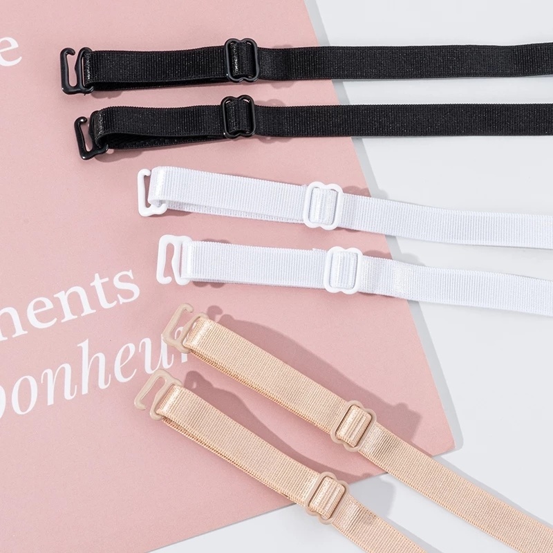 1 Cặp dây áo ngực vô hình chống trượt có thể điều chỉnh kích thước cho nữ