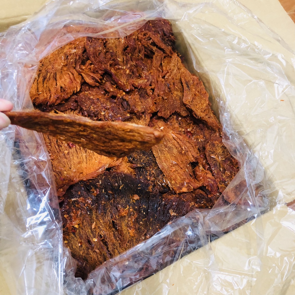 100g Bò miếng khô cao cấp/ Khô bò cay miếng loại 1