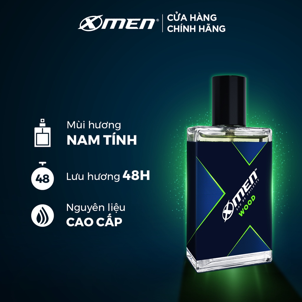 [Nhập FMCGMALL -8% đơn 250K] Nước hoa X-men Wood 50ml