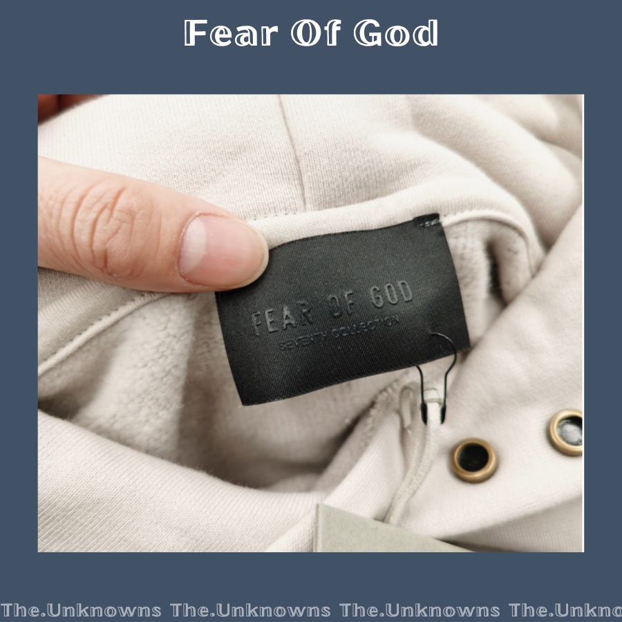 ⚡️[BEST QUALITY]⚡️Áo Fear of God FOG Seventh Collection Beige Fleece FG Hoodie,áo hoodie FOG 7th
