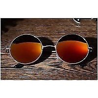 ✠✌☈Kính mát gọng tròn tráng gương kiểu dáng thể thao | BigBuy360 - bigbuy360.vn