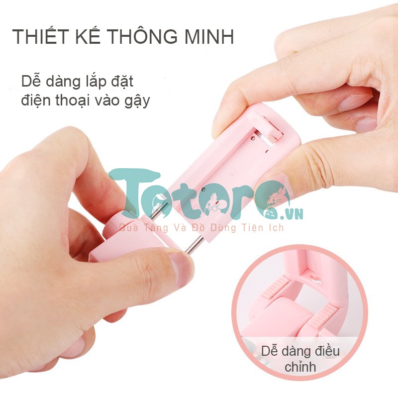 Gậy Selfie gắn gương Colorful