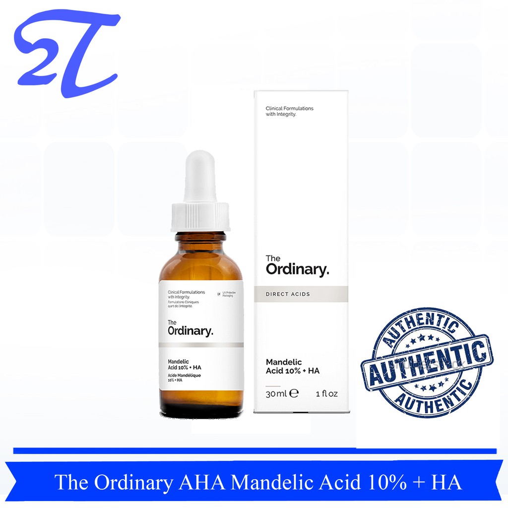 Tẩy Da Chết Dưỡng Ẩm AHA Mandelic Acid 10% + HA The Ordinary 30ml