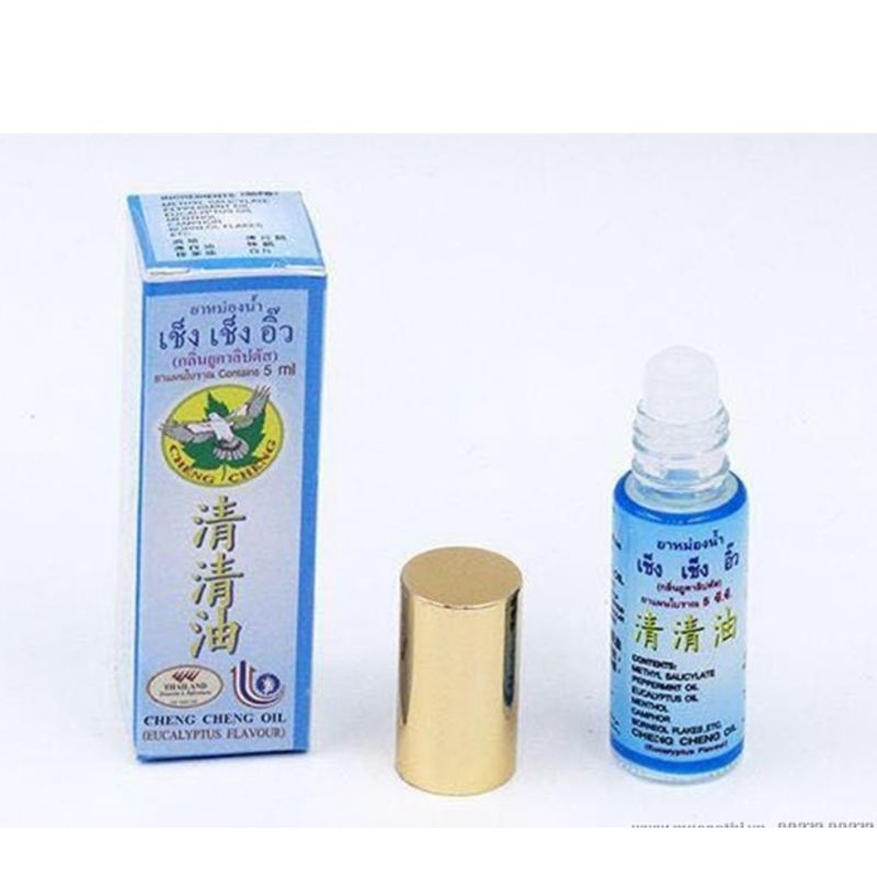 Dầu Gió Cheng Cheng Oil 5ml Thái Lan