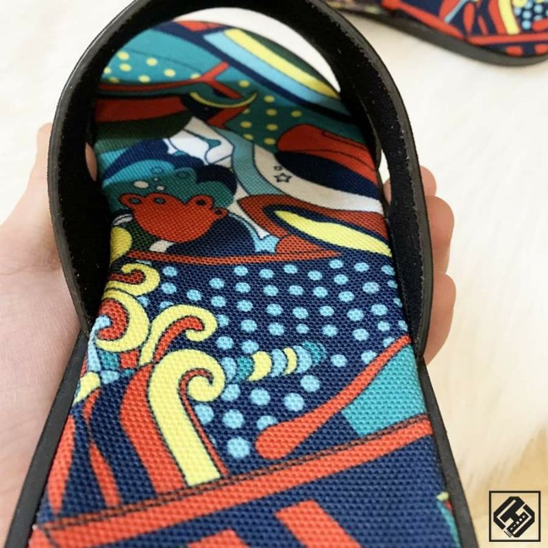 🥇HÀNG SIÊU CẤP🥇 Dép HM nam quai ngang nam đế gỗ mẫu mới ra 2021 in 3d cao cấp