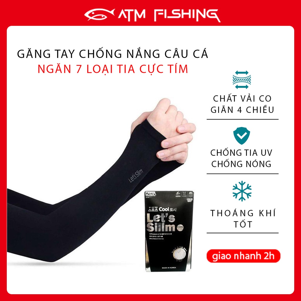 Găng tay chống nắng Let’s Slim, bảo vệ tay chống tia cực tím, không thấm mồ hôi