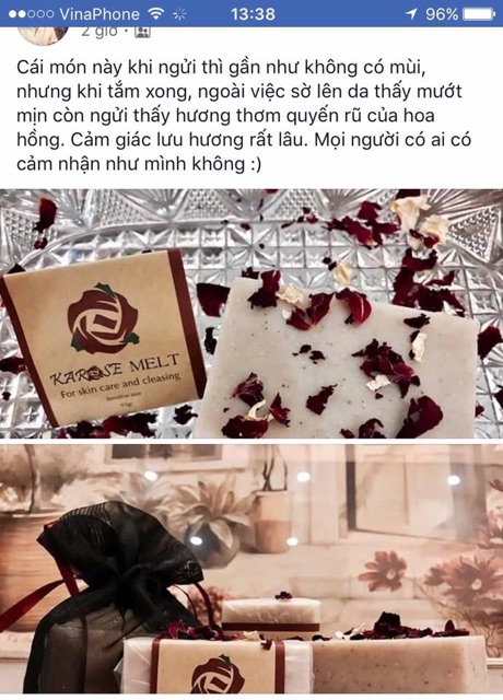 Sáp tắm hoa hồng KAROSE MELT | BigBuy360 - bigbuy360.vn