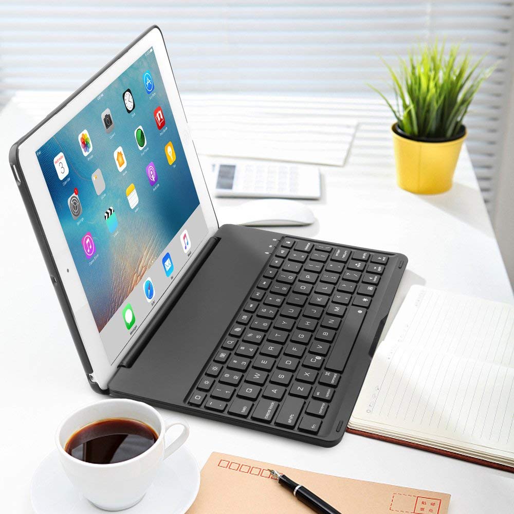 Bàn phím F8S cho ipad mini 1/2/3 - Bàn phím nhạy, thiết kế sang trọng - 7 ngày đèn cho bàn phím