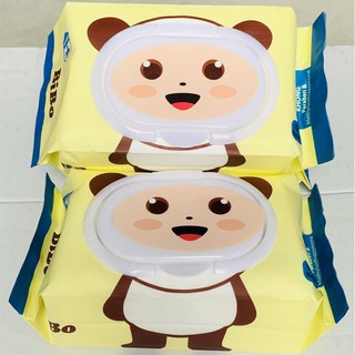 Khăn Giấy Ướt BiBo Không Mùi An Toàn Cho Sức Khoẻ (100 Tờ)