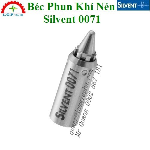 Silvent 0071 - Béc Phun Khí Nén Silvent 0071 ren kết nối cái M7x0.75