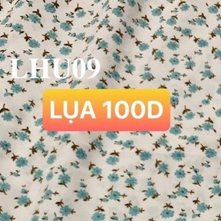 VẢI LỤA 100D HOA NHÍ - DÒNG VẢI THÔNG DỤNG - 1 MÉT X 1M5