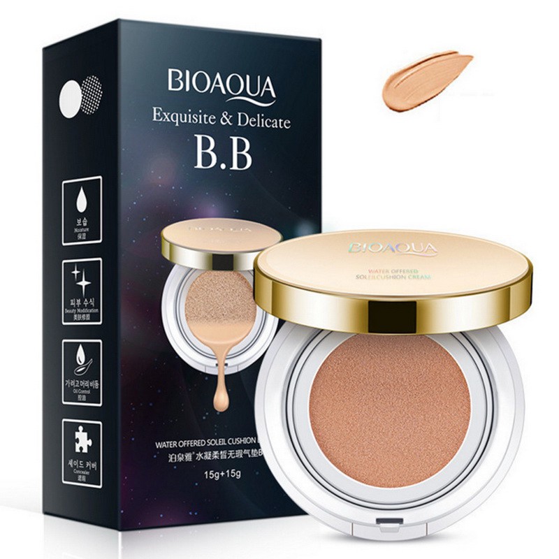 Phấn nước BB cream dưỡng ẩm sáng da nhãn hiệu BIOAQUA | BigBuy360 - bigbuy360.vn
