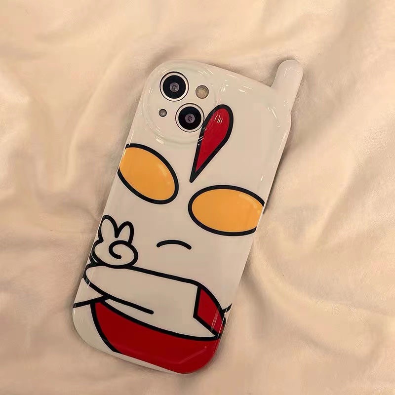 Ốp Điện Thoại Hình Ultraman 3D Cho iPhone 14 Pro Max 14 Plus 7 8 Plus SE 2020 Xs Max XR 11 Pro Max 12 Pro Max 13 Pro Max