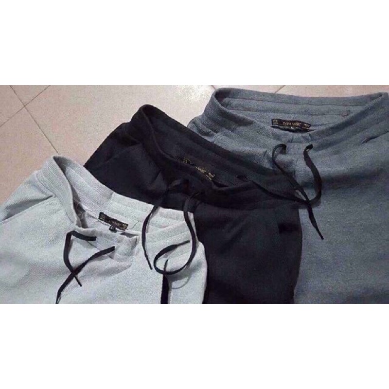 Quần jogger nữ len tăm  thụng bo gấu dáng thể thao