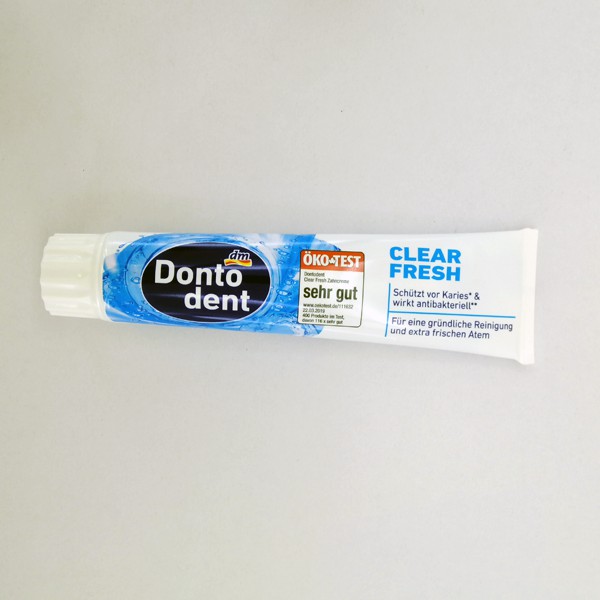 Kem đánh răng Dontodent Clear Fresh 125ml