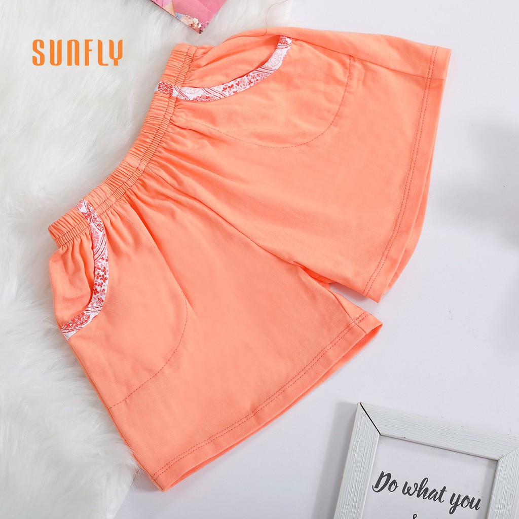 QUẦN ĐÙI COTTON TRƠN NHIỀU MÀU CHO BÉ