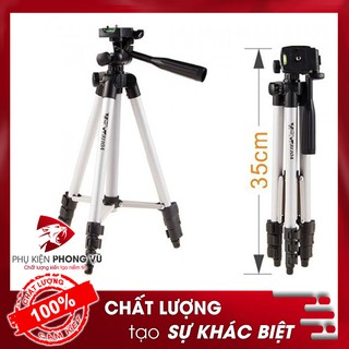 Giá đỡ điện thoại tripod 3 chân tương thích với nhiều dòng máy