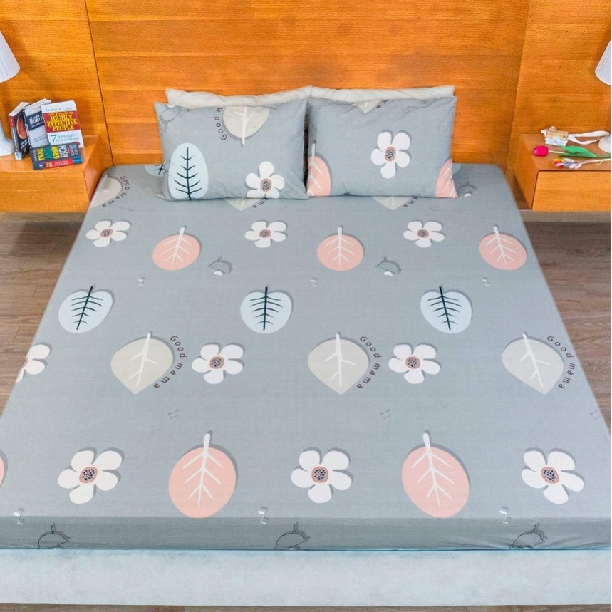 Ga Giường Chống Thấm Cotton Cao Cấp Goodmama Chính Hãng Bảo Hành 6 Tháng