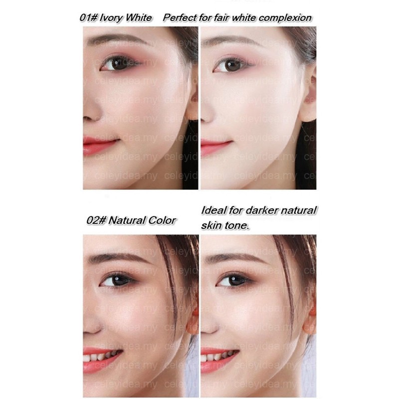 Kem BB che khuyết điểm làm sáng da tự nhiên kèm cọ mút đầu nấm ZODONI | BigBuy360 - bigbuy360.vn