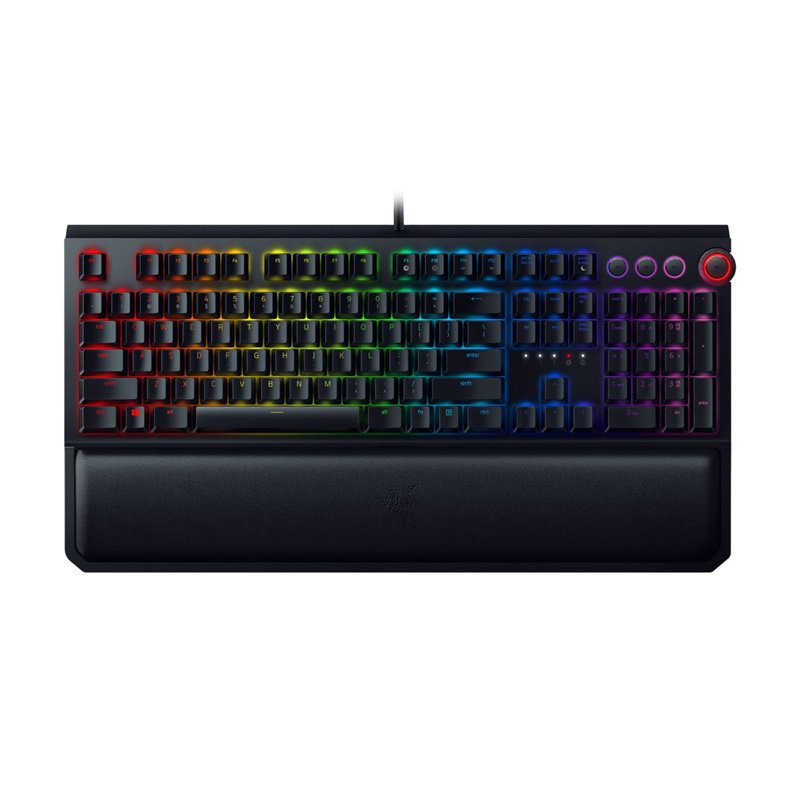 black window ellite bàn phím gaming green switch