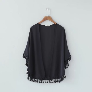Áo khoác kimono (có đen) sẵn