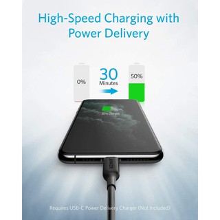 CÁP USB-C TO LIGHTNING ANKER POWERLINE III A8832