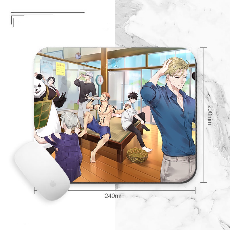 Miếng di chuột in hình CHÚ THUẬT HỒI CHIẾN miếng lót chuột miếng để chuột JUJUTSU KAISEN anime chibi