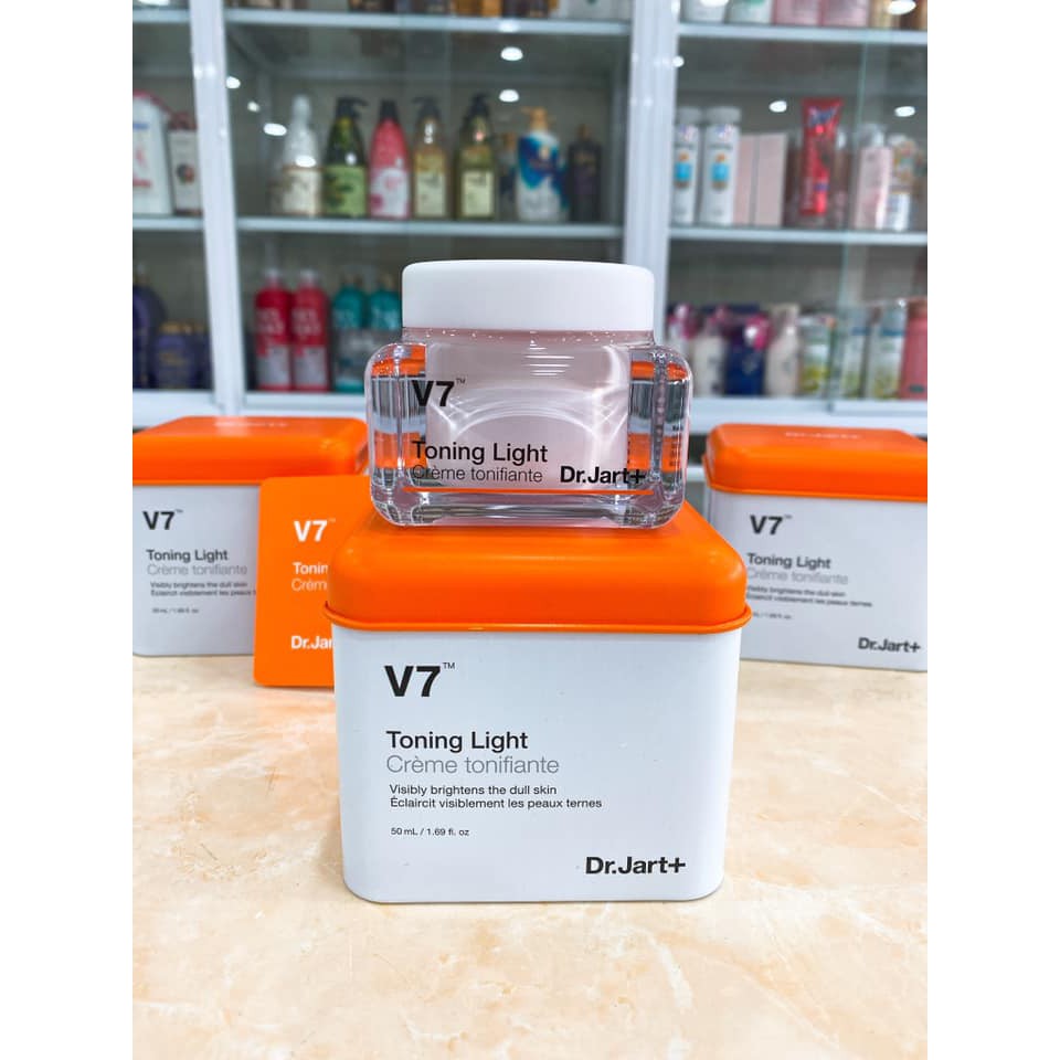Kem Dưỡng Dr Jart+ V7 Toning Light Làm Sáng Da, Mờ Thâm Nám 50ml