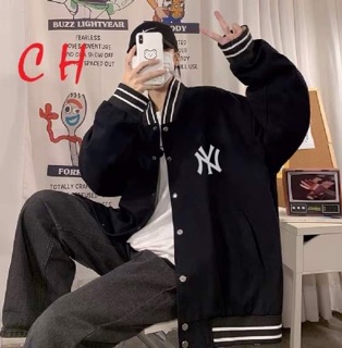 Áo bomber NY cúc bấm CH12