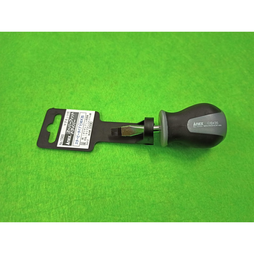 Tô vít 2 cạnh ngắn No.1560-6×35 Anex Japan