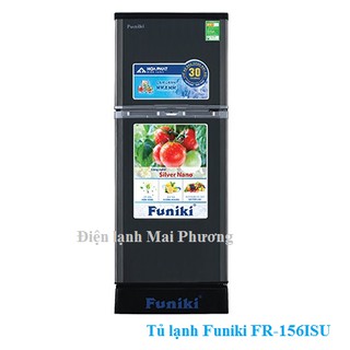 Tủ lạnh funiki fr-156isu 150 lít màu đen - hàng chính hãng