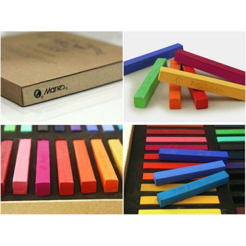 Phấn tiên Maries tô màu đất sét (12 màu)
