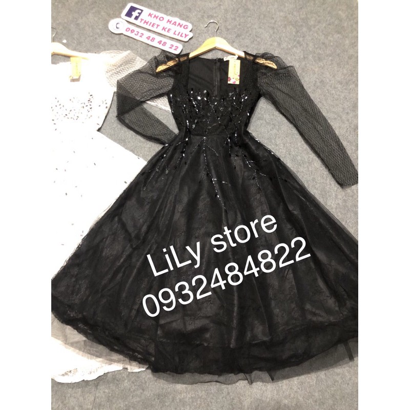 ĐẦM XOÈ TAY DÀI KẾT LÚA ( ảnh và video thật 1000% )