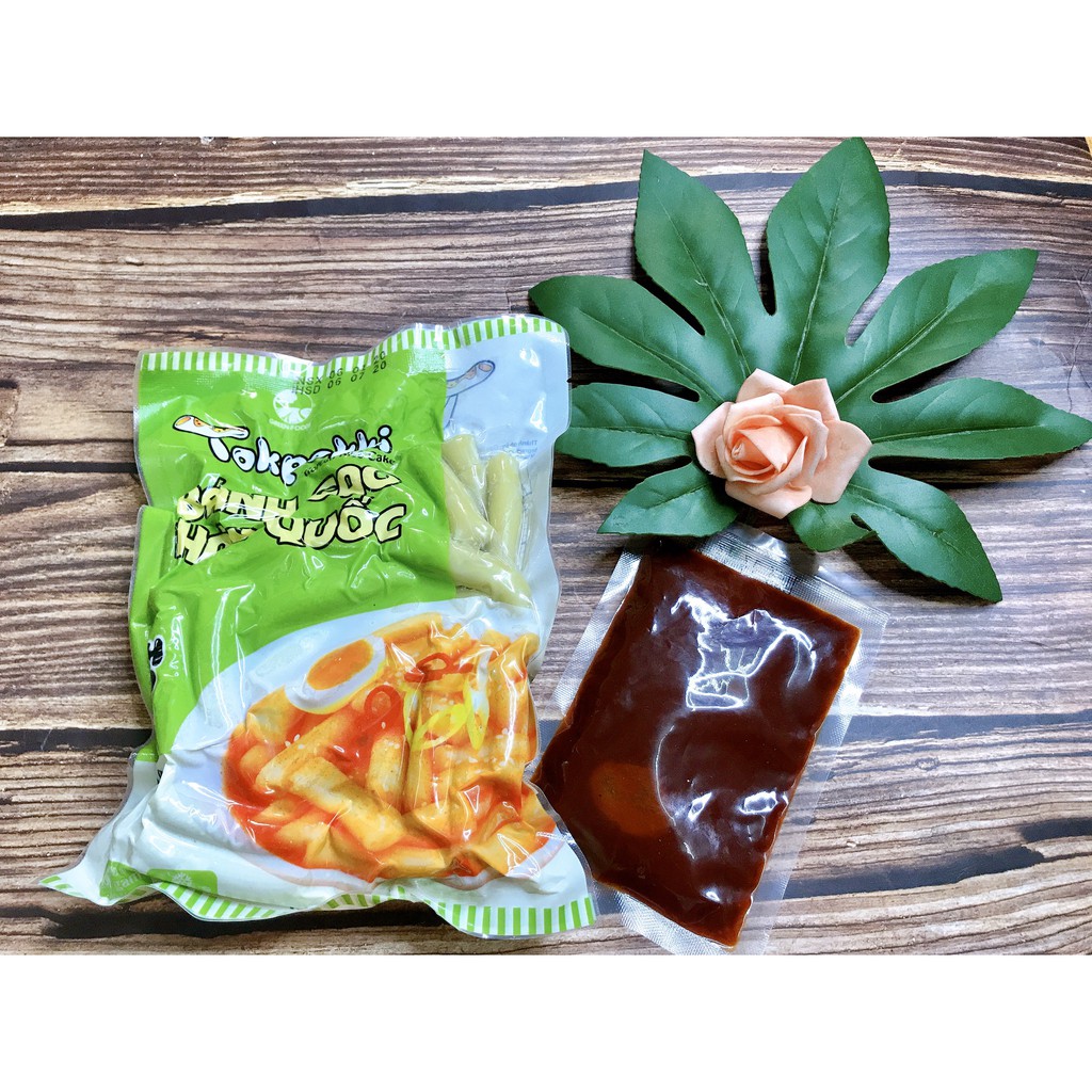 TOKBOKKI HÀN QUỐC LÁ NẾP 500G KÈM 100G SỐT