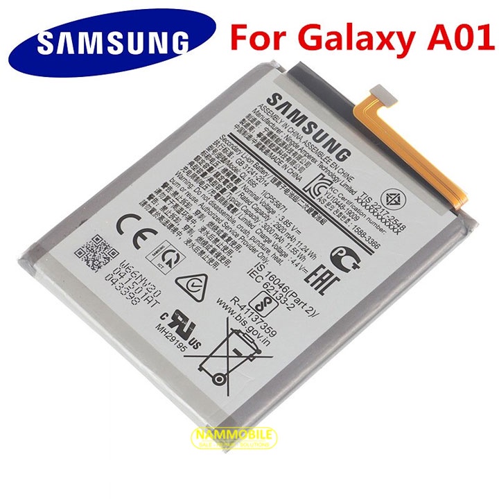 Pin Samsung A01, A015, A015F QL1695 3000mAh Zin + Tặng Keo dán Pin + FreeShip