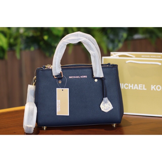 TÚI MICHAEL KORS SUTTON SMALL SAFIANO LEATHER SATCHEL SIZE 28