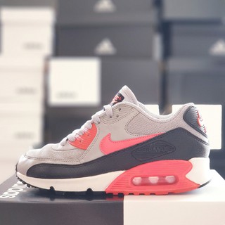 Giày Nike Air Max 90 xám đỏ, size 36.5 real 2hand