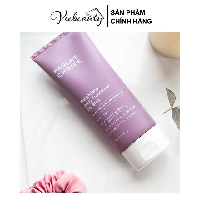 Kem Dưỡng Ngừa Viêm Lỗ Chân Lông Paula’s Choice RESIST WEIGHTLESS BODY TREATMENT WITH 2% BHA 210ml - Viebeauty | BigBuy360 - bigbuy360.vn