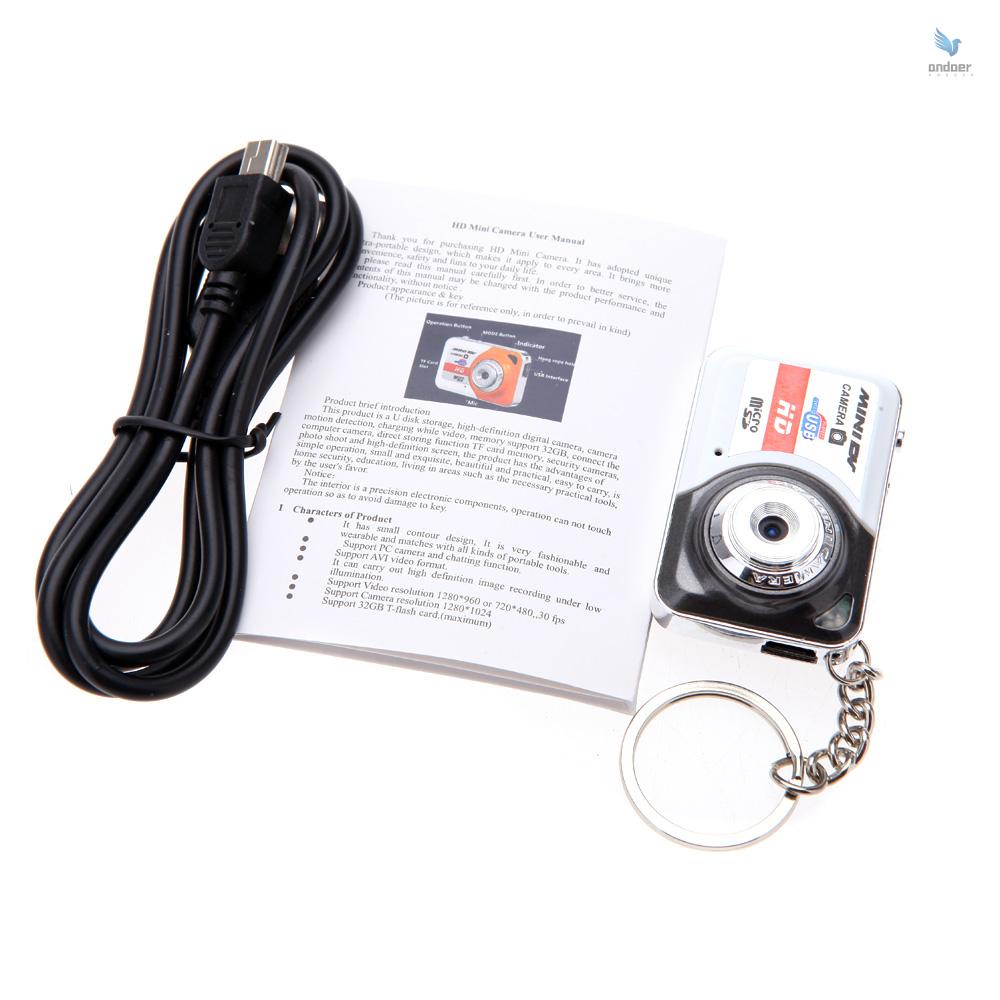 Camera kỹ thuật số mini X6 độ phân giải cao hỗ trợ thẻ TF 32GB kèm mic
 | BigBuy360 - bigbuy360.vn