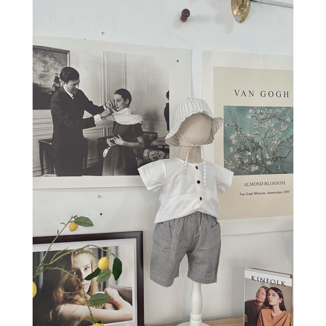 Mộc hạ - áo quần nón bé trai Nanci