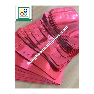 TÚI ZIP 2 MẶT MÀU ĐỎ THẤM,BÁN THEO KÝ,1 KÝ TỪ 66-300 TÚI TÙY THEO SIZE