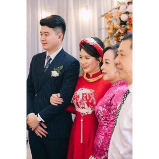 Áo dài cưới 2tà (tây thi)