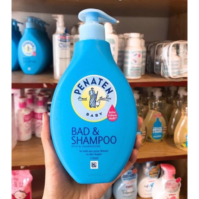 Sữa tắm gội chống cảm 2 trong 1 Penaten baby 400ml