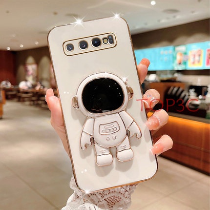 Ốp điện thoại samsung S10 Ốp Điện Thoại In Hình Phi Hành Gia Có Giá Đỡ Cho Samsung S10 plus S10 s20 Ultra s20 plus s20 fe S22 Ultra S21 Ultra YHY