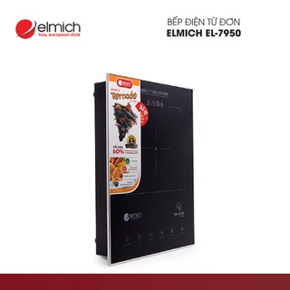 Bếp điện từ đơn elmich el-7950 - hàng chính hãng | công suất 2000w | mặt kính ceramic cường lực | 2357950