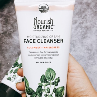 Sữa rửa mặt hữu cơ Nourish Organic