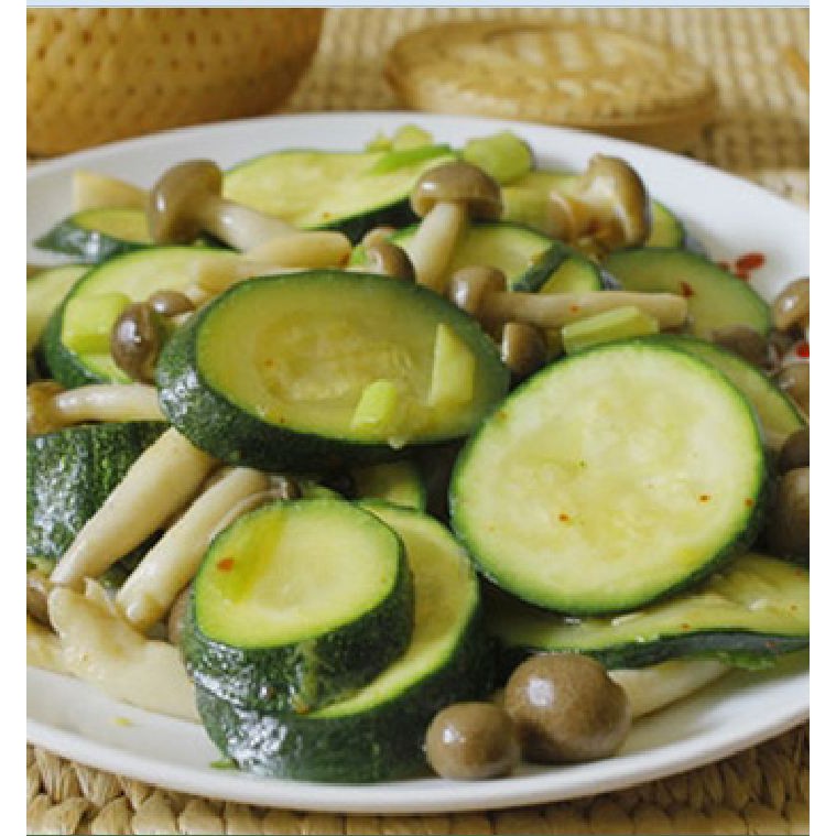 Hạt Giống Bí Ngòi Tròn Xanh Chịu Nhiệt 2gr/gói