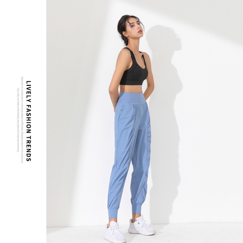 Lululemon     Quần Jogger Có Túi Tập Yoga Thể Thao Dành Cho Nữ 8802
