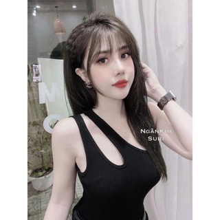 Áo phông cổ cheo khoen